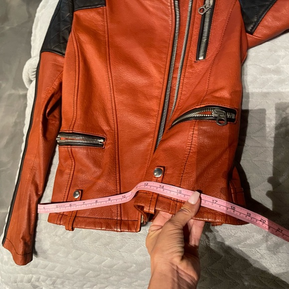 Replay biker leather jacket. NWT - Picture 12 of 12